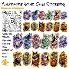 Basketball Graphic Stickers
